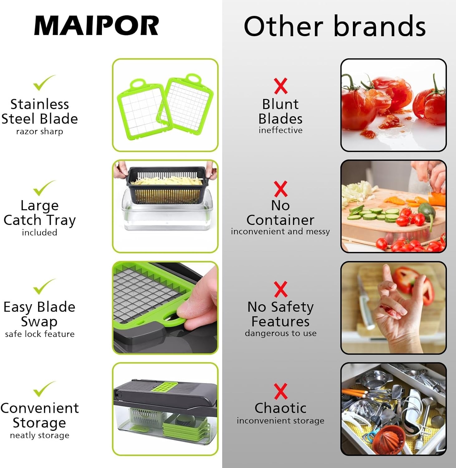 16-in-1 Multifunctional Vegetable Cutter & Slicer