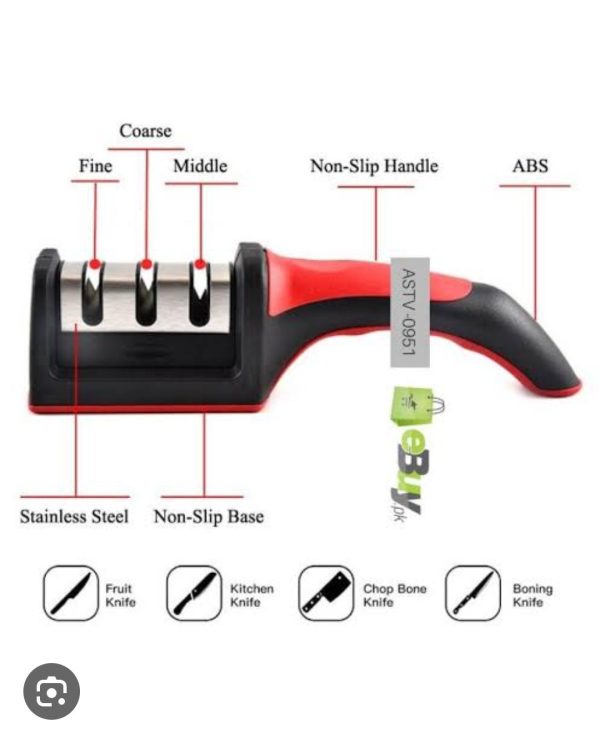 3 In 1 Manual Knife Sharpening