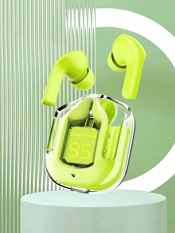Air 31 Earbuds Wireless Earbuds With Crystal Transparent Case