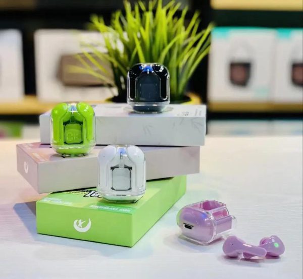 Air 31 Earbuds Wireless Earbuds With Crystal Transparent Case