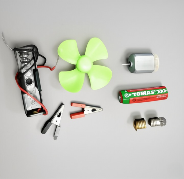 Bulb And Fan Electric Science Experiment Kit For Kids And Adults