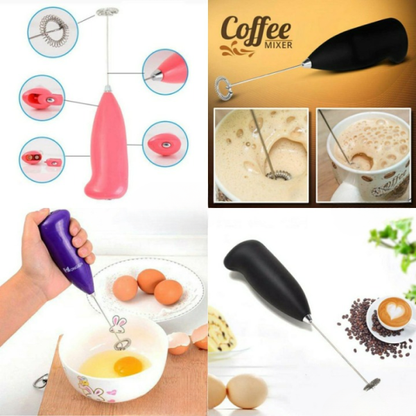 Electric Egg Beater Milk Drink Coffee Whisk Mixer