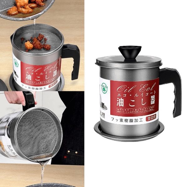 High Quality Fryer Oil Filter Pot
