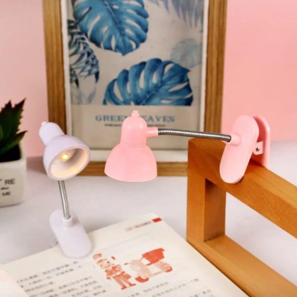 Mini Led Clamp Lamp – Portable Usb-powered Desk Light