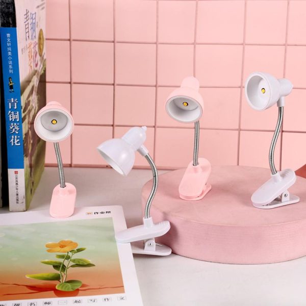 Mini Led Clamp Lamp – Portable Usb-powered Desk Light