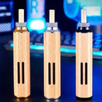 Portable Mobile Ashtray Mini Car Ashtray Anti Soot-flying Cigarette Cover Not Produce Ashes Walnut Wood Cigarette Holder ₨516