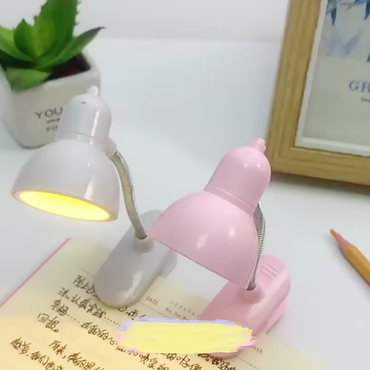 Mini Led Clamp Lamp – Portable Usb-powered Desk Light