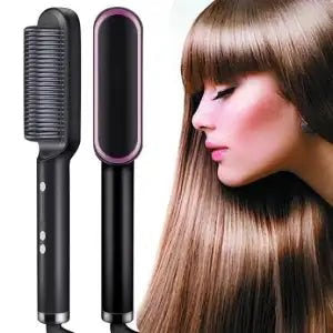 Hair Straightener Brush – Random Color