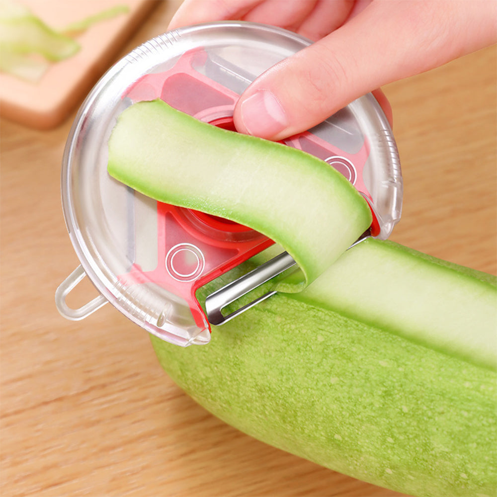 Rotary Vegetable Peeler with 3 Blades